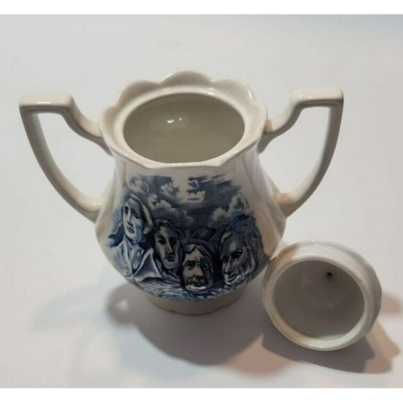 America Hurrah English Ironstone J&G Meakin Sugar Bowl And Creamer Pitcher - Picture 9 of 15